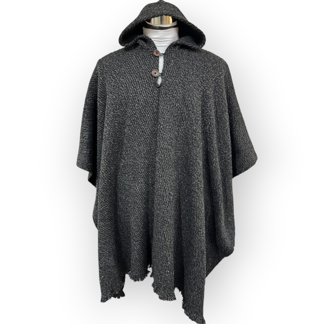 Poncho artesanal | lana de oveja | modelo Patagonia