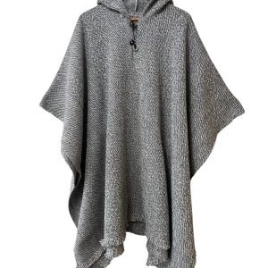 Poncho artesanal | lana de oveja | modelo Patagonia
