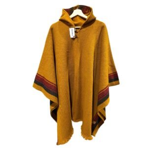 Poncho artesanal | lana de oveja | modelo Cordillera alto