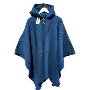 Poncho artesanal | lana de oveja | modelo Patagonia