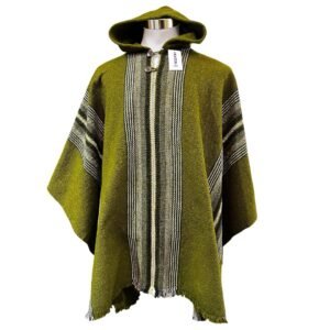 Poncho artesanal | lana de oveja | modelo Cordillera
