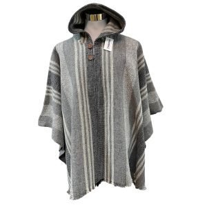 Poncho artesanal | lana de oveja | modelo Cordillera