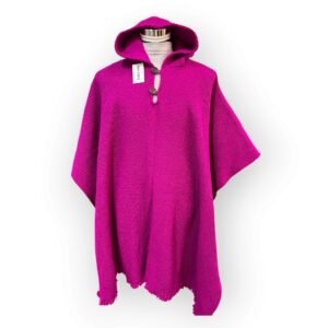 Poncho artesanal | lana de oveja | modelo Patagonia