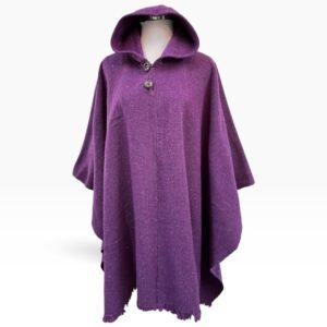Poncho artesanal | lana de oveja | modelo Cordillera