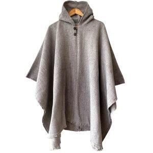Poncho artesanal | lana de oveja | modelo Cordillera
