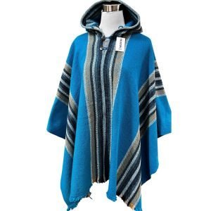 Poncho artesanal | lana de oveja | modelo Cordillera